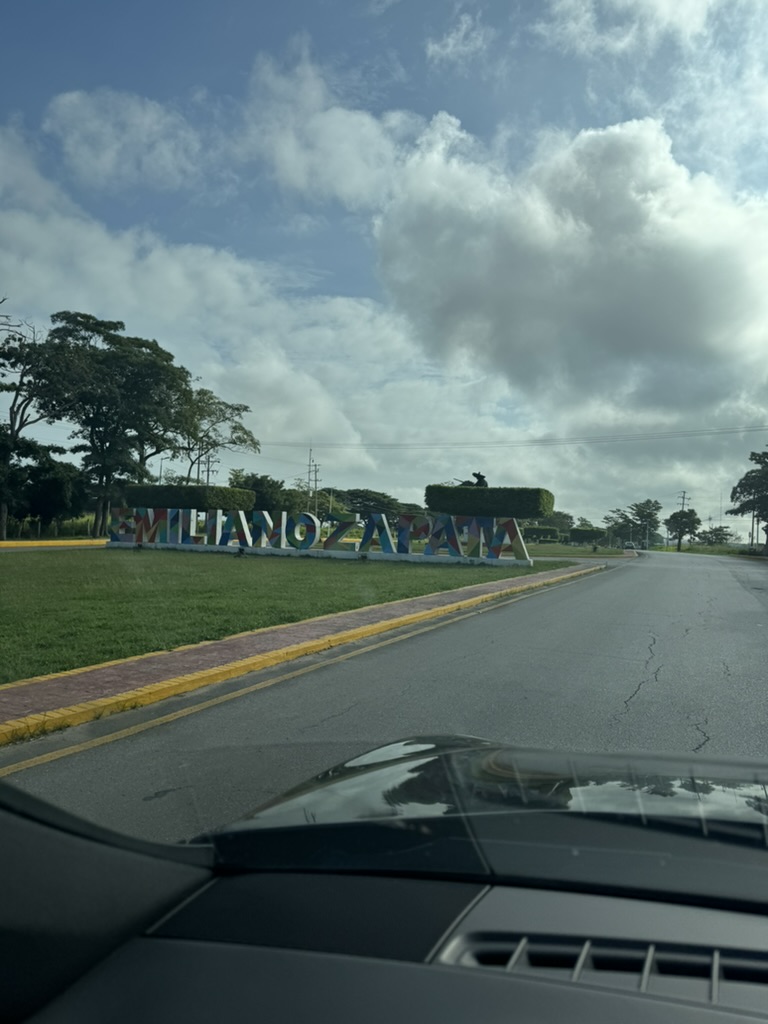 llegando a Emiliano Zapata