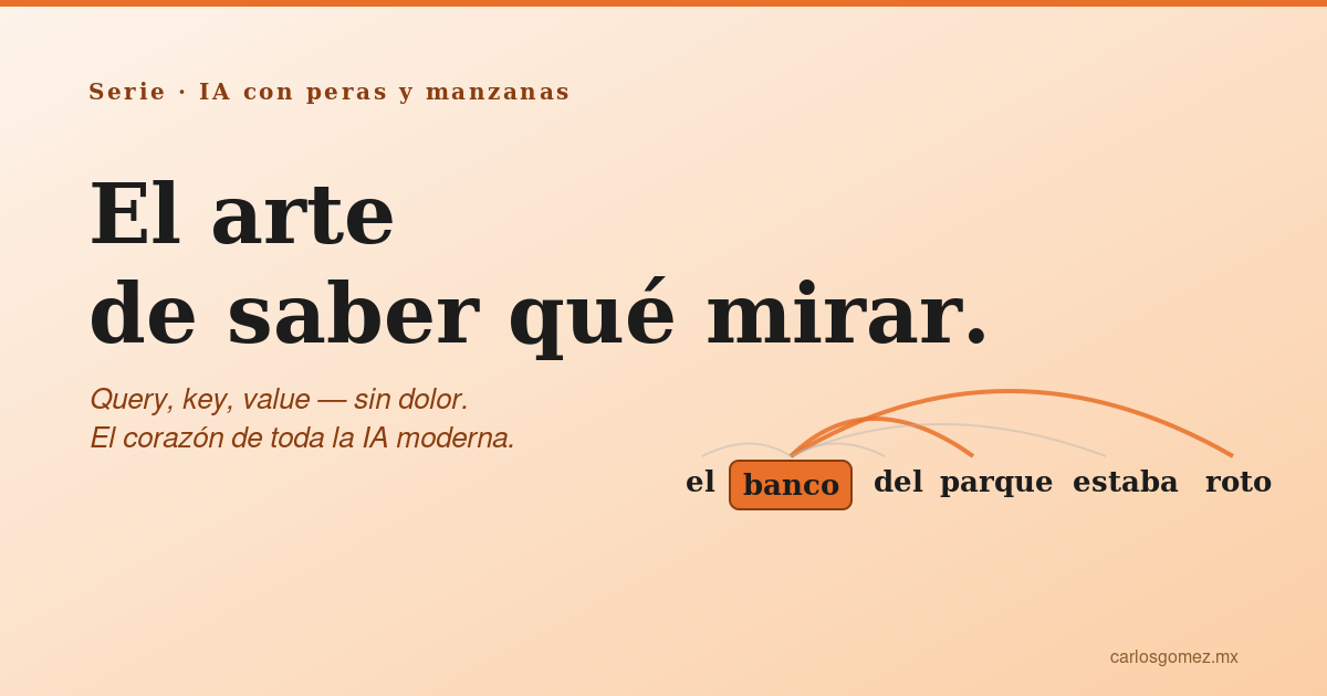 Attention — El arte de saber qué mirar
