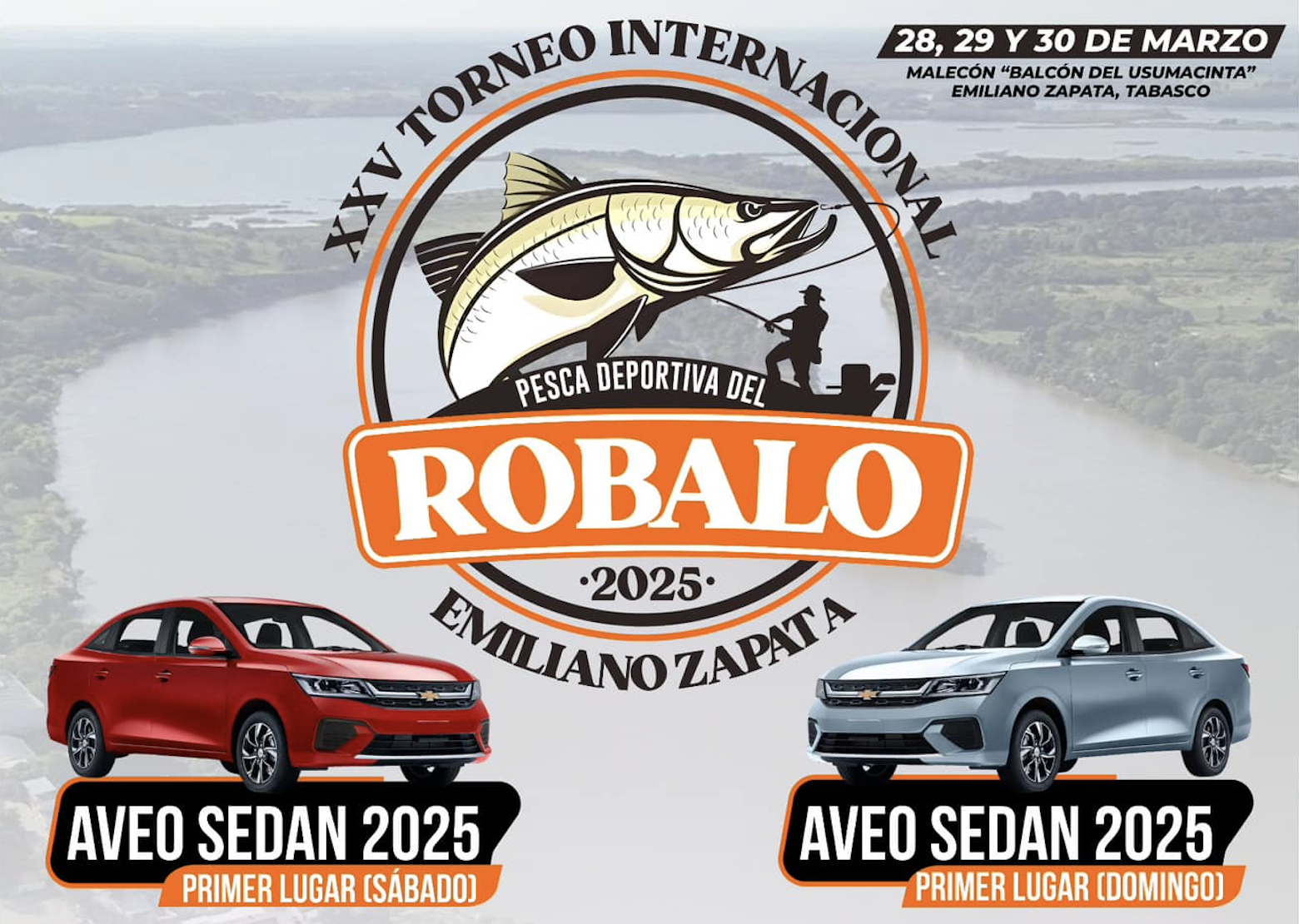 XXV Torneo internacional pesca deportiva del robalo 2025 Emiliano Zapata